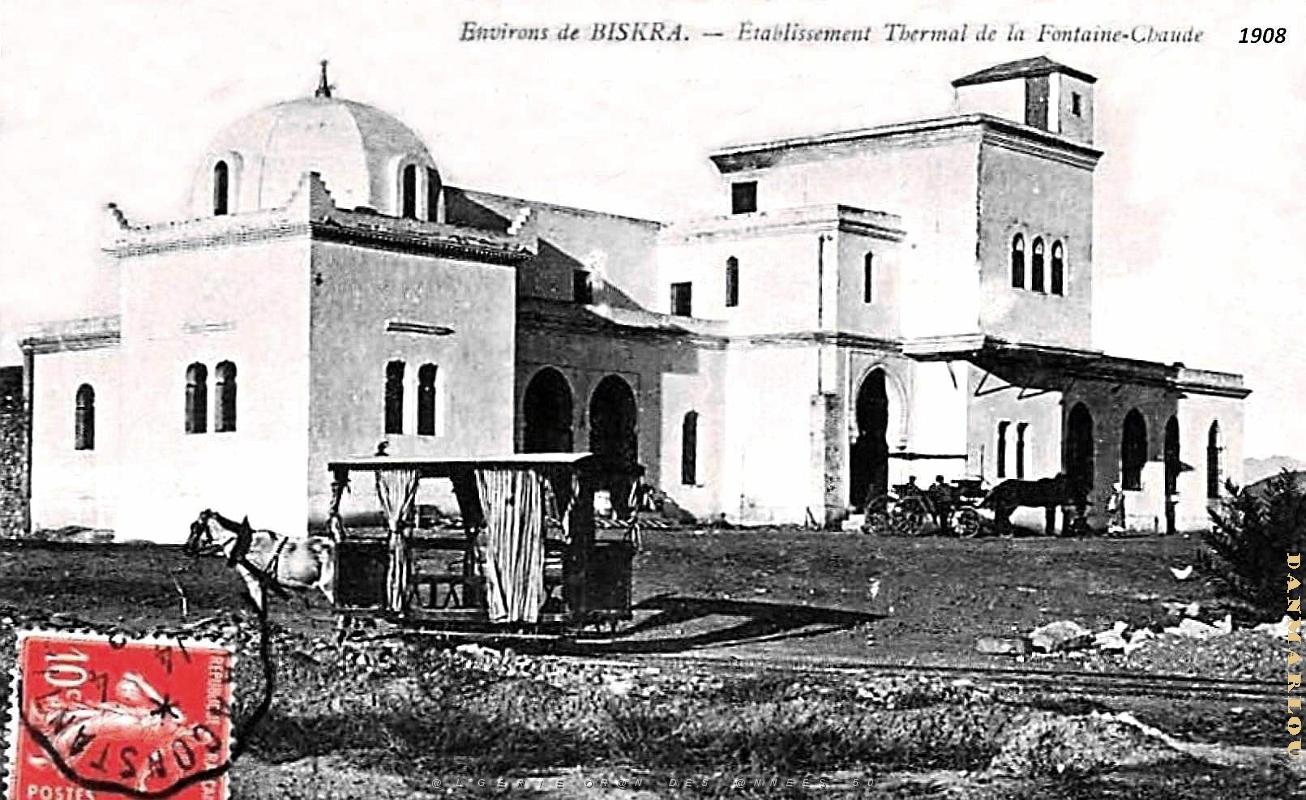 Biskra - Etablissement Thermal Fontaine Chaude - 1908.jpg